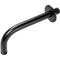 Croydex Presion 210mm Shower Arm - Matt Black