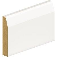 Wickes Chamfer & Round Primed MDF Architrave - 18 x 69 x 2200mm - Pack of 5
