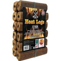 Big K Heat Logs - Pack of 12