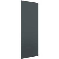 Spacepro Wardrobe End Panel Graphite - 2800mm x 620mm x 18mm with Fixing Blocks
