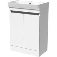 Wickes Easton White Vanity Unit - 800 x 600mm