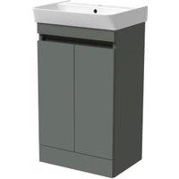 Wickes Easton Reed Green Vanity Unit - 800 x 500mm