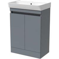Wickes Easton Monument Grey Vanity Unit - 800 x 600mm