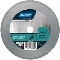 Norton Expert Ceramic & Tiles Diamond Cutting Blade - 230 x 22.23mm