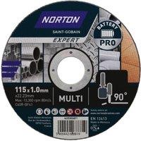 Norton Expert Multi Material Cutting Disc - 115 x 1 x 22.23mm