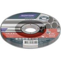 Norton Expert Metal/Inox Cutting Disc -115 x 0.8 x 22.23mm - Pack of 5