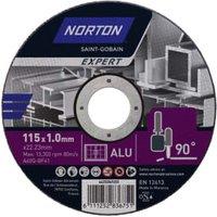 Norton Expert Aluminium Cutting Disc - 115 x 1 x 22.23mm