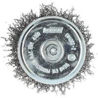 Norton Expert Hex Shank Steel Crimped Wire Cup Brush - 50mm