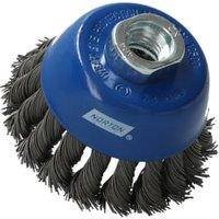Norton Expert Twisted Wire Cup Brush - 75mm