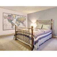 Origin Murals Historic World Map Natural Wall Mural - 3 x 2.4m