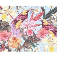 Origin Murals Birds And Flowers Multi Wall Mural - 3.5 x 2.8m