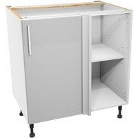 Wickes Orlando Grey Corner Base Unit - 800mm