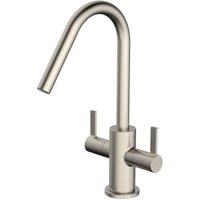 Bristan Cashew Easyfit Monobloc Sink Mixer - Stainless Steel