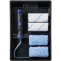 Harris Trade 4" Mini Gloss & Emulsion Roller Set - 6 Pieces