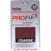 ProFlex Half Size Coarse Sandpaper - 230 x 140mm - Pack of 10