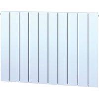 Towelrads White Hanworth Horizontal Designer Radiator - 600 x 640mm