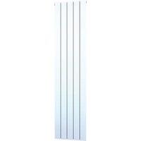 Towelrads White Hanworth Vertical Designer Radiator - 1800 x 480mm