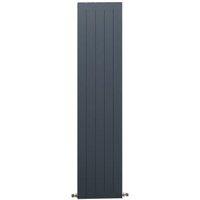 Towelrads Walton Anthracite Vertical Aluminium Designer Radiator - 1800 x 450mm