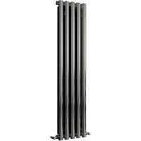 Towelrads Oxshott Silver Vertical Aluminium Designer Radiator - 1800 x 495mm