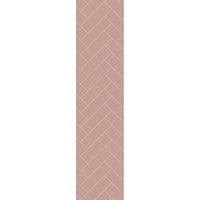 Multipanel Hydrolock Antique Rose Herringbone Tile Effect Shower Panel - 2400 x 598 x 11mm