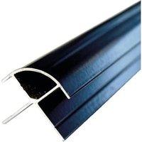 Multipanel Type B Black External Corner - 2450mm