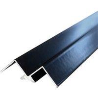 Multipanel Type A Black Internal Corner - 2450mm
