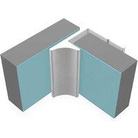 Multipanel Type Y Satin Anodised Last Corner - 2450mm