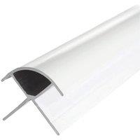 Multipanel Type B White External Corner - 2450mm