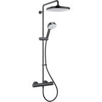 Mira Atom Exposed Rigid Diverter (ERD) Mixer Shower - Black