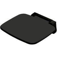 Croydex Wall Mounted Shower Seat - Black