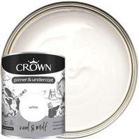 Crown Wood & MDF Primer & Undercoat - 750ml