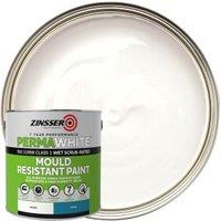 Zinsser Perma-White Satin Mould Paint - 2.5L