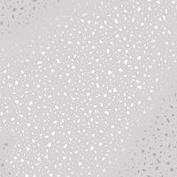 Holden Decor Terrazo Grey & Silver Wallpaper - 10.05m x 53cm