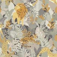 Holden Decor Animal Kingdom Neutral Wallpaper - 10.05m x 53cm