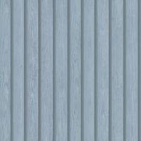 Holden Decor Wood Slat Blue Wallpaper - 10.05m x 53cm