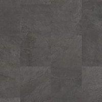 Quick-Step Magnifico Black Slate Rigid Luxury Vinyl Flooring with Integrated Underlay - 1.848m2