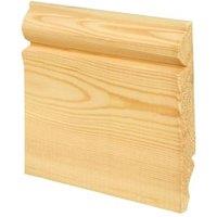 Wickes Torus / Ogee Pine Skirting - 19 x 144 x 2400mm - Pack of 4