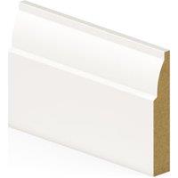 Ovolo White MDF Architrave - 14.5 x 57 x 2100mm - Pack of 5