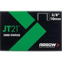 Arrow JT21 T27 Light Duty Staples 10mm (3/8in) - Pack of 5000