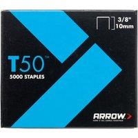 Arrow T50 Staples 10mm (3/8in) - Pack of 5000