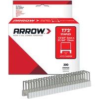 Arrow T72 Clear Insulated Staples 5 x 12mm - Pack of 300