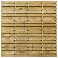 Forest Garden Urban Edge Fence Panel - 1828 x 1828mm - 6 x 6ft