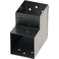 Wickes Pergola Black 2-Way Corner Connector - for 90mm Pergola Posts