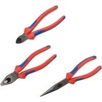 Knipex KPX002011 3 Piece Assembly Pack Pliers Set