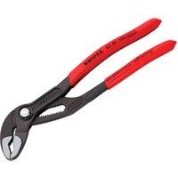 Knipex KPX8701180 7" Cobra PVC Grip Water Pump Pliers - 180mm