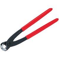 Knipex KPX9901220 8.3"Concreter's PVC Grip Nipper Pliers - 220mm