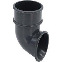 FloPlast 50mm Anthracite Grey MiniFlo Downpipe Shoe