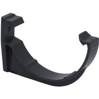 FloPlast 76mm Anthracite Grey MiniFlo Gutter Fascia Bracket - Pack of 2