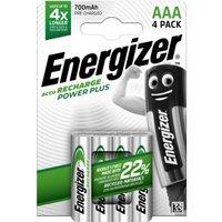 Energizer Power Plus BP4 AAA Rechargeable Batteries - Pack of 4
