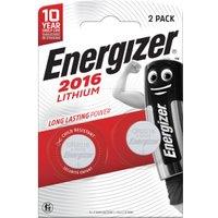 Energizer CR2016 BP2 Li-ion Batteries - Pack of 2